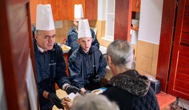 A karácsony igazi ízeit vittük el azokhoz, akiknek ez az időszak különösen nehéz