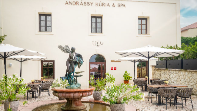 Andrássy Kúria & Spa a Talu odporúčané Michelinom po tretíkrát