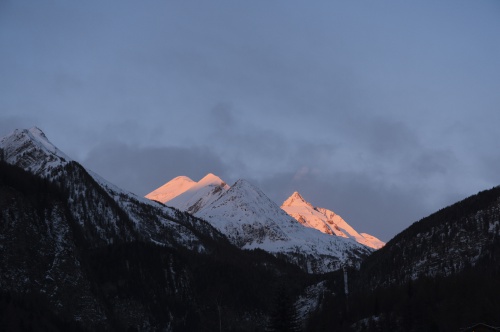 The Grossglockner in the Sunrise