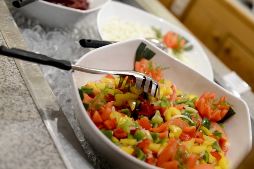 Buffet-style dinner in the restaurant - Hotel Heiligenblut
