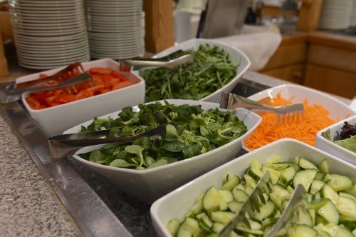 Buffet-style dinner in the restaurant - Hotel Heiligenblut