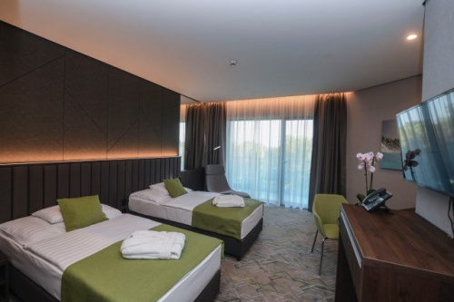 Twin bedded room - Hunguest Hotel Sóstó - Nyíregyháza
