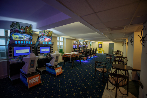 Game Center  in the basement - Hunguest Hotel Palota -  Lillafüred