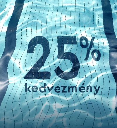 ŐSZI ELŐFOGLALÁSI  AKCIÓ: 25% KEDVEZMÉNY
