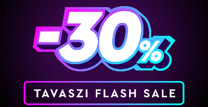 Tavaszi Flash Sale 30%