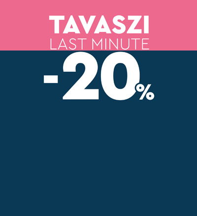 Tavaszi last minute -20%