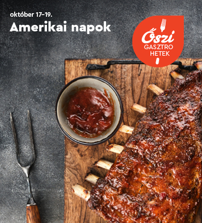 Őszi Gasztrohetek - amerikai ételek