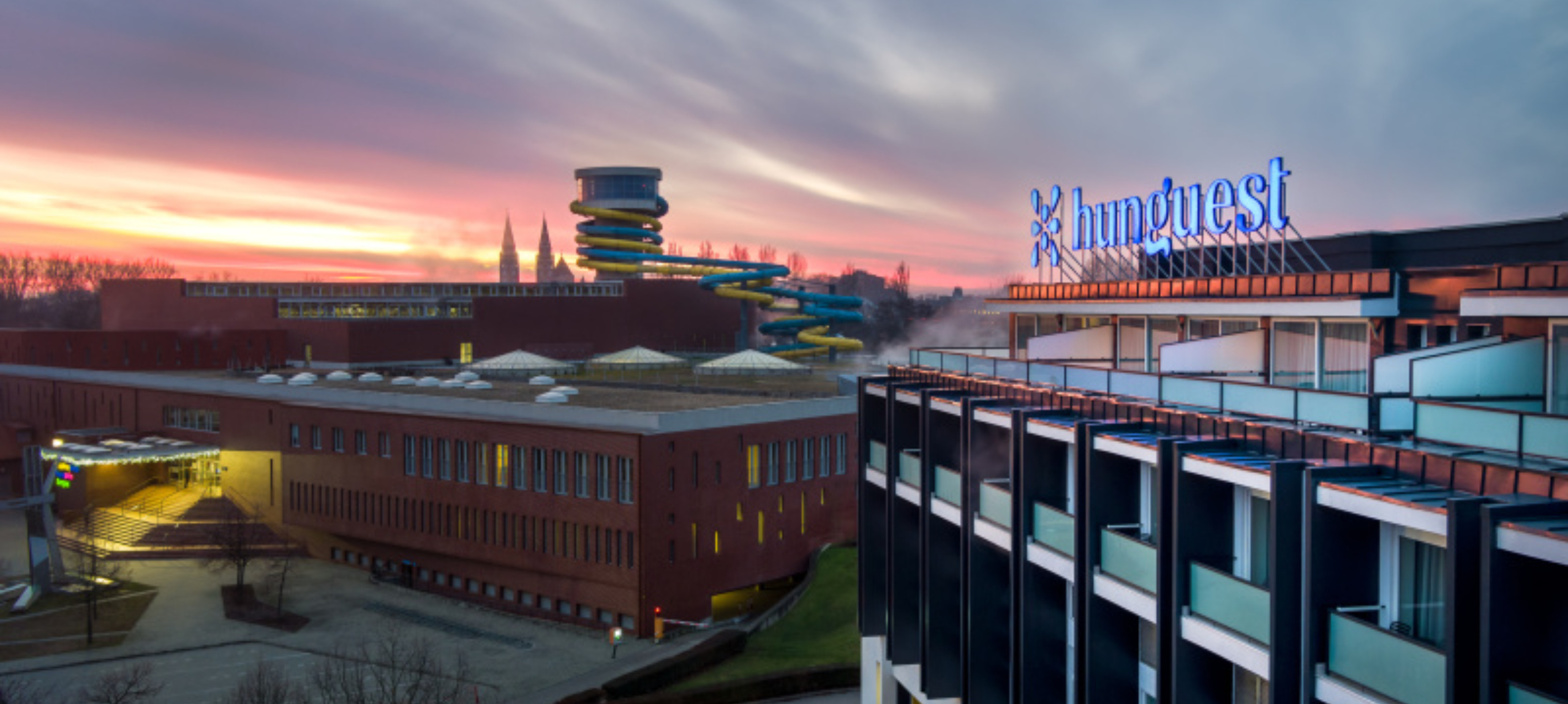 Szeged - Hunguest Hotel Szeged - Tagespreis mit Frühstück und Eintritt ins Spa