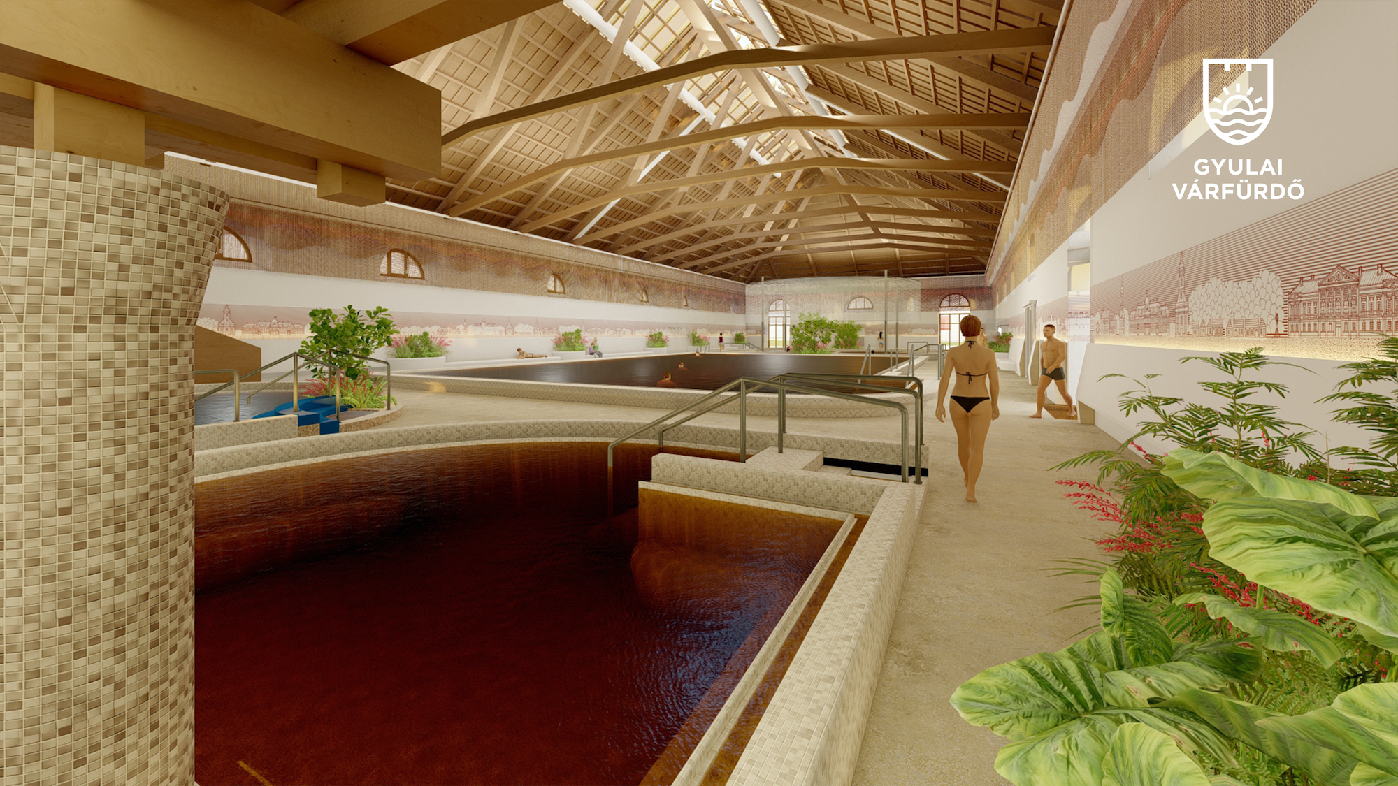 Gyulai Várfürdő felújítás - az egykori lovarda