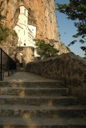 Monastery Ostrog, a miracle in Montenegro