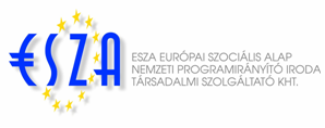 Európai Szociális Alap Nemzeti Programirányító Iroda Társadalmi Szolgáltató Kht.