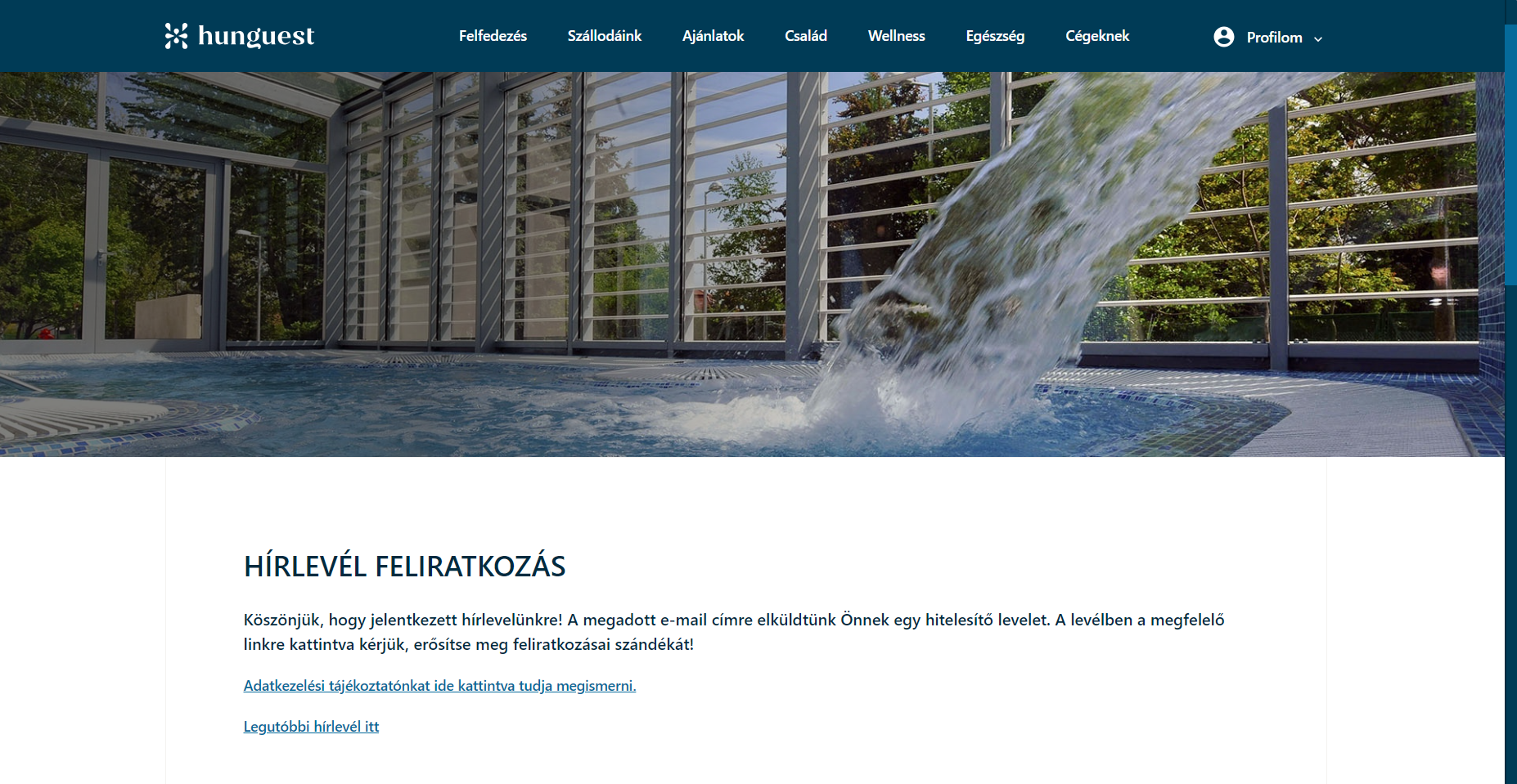 Hunguest Hotels Regisztráció