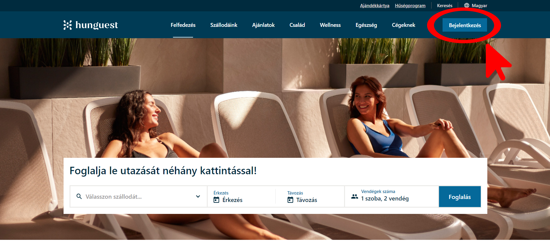 Hunguest Hotels Regisztráció